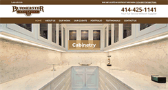 Desktop Screenshot of burmeisterwoodwork.com