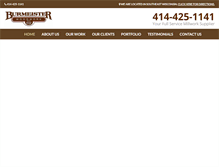 Tablet Screenshot of burmeisterwoodwork.com